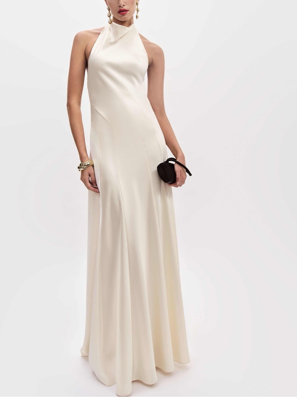 Reformation Roy Satin Dress Size 4